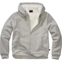 Brandit Teddylining Sweatshirt Med Lynlås