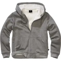 Brandit Teddylining Sweatshirt Med Lynlås