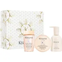 Kérastase Gloss Cream Trio XMas Set - Geschenkset für langes, zu frizz neigendem Haar Hårplejesæt 1 stk.