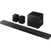 Samsung HW-QS750F - Q Series - lydbarsystem - 5.1.2-kanal - trådløs - Bluetooth, Wi-Fi - titansort