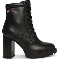 Tommy Hilfiger Snørestøvletter sort