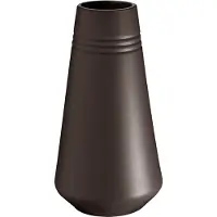 NJRD Lines vase 22 cm Brun