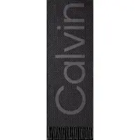 Calvin Klein Sjal 'BOLD' grå / sort