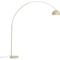 QAZQA Moderne buelampe beige med marmorfod - XXL