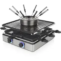 Princess Raclette &amp; Fondue 162670 31X31cm 1700W 1,3l