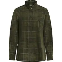 Barbour Bluse 'Shae' mørkegrøn / rustrød / hvid