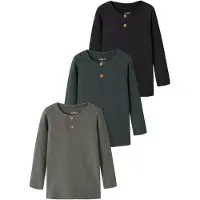 Name It Mini Shirts grå / sort