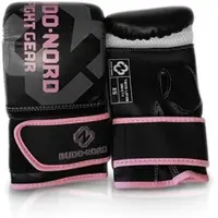 Budo-Nord Sack handske Speed ll, sort/pink, xsmall