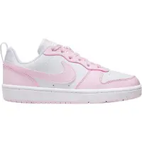 Nike Sneakers 'Court Borough' lyserød / hvid