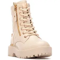 Xti Kidstil kvinder/piger. 15134402-BEIGE Ankelstøvler 151344 beige (37), 1-3 cm, Lynlås, Casual, børnetøj