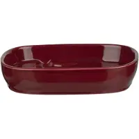 Marimekko Unikko sæbeskål Burgundy
