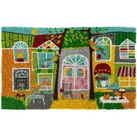 Dixie Coir dørmåtte Garden party, 45x75 cm