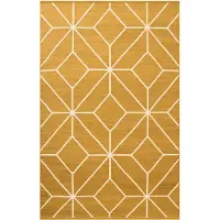 Chhatwal & Jonsson Ayur tæppe Masala Yellow-Off White, 270x180 cm