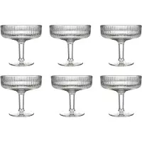 La Rochère Coupe Alice dessertskål 33 cl 6-pak Transparent