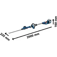 Bosch Ghe18v-50fp Hækklipper