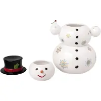Villeroy & Boch Christmas Toy's Memory snemand krukke 4 dele Hvid