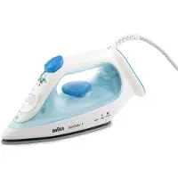 Braun TexStyle 3 SI 3053 dampstrygejern - Keramisk strygesål - 2400 W - Blå