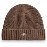 Gant Ganttil mænd. 9910023 Brun uldhue (OSFA), Casual, Bomuld