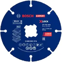Bosch Expert Multi Material 115 X 22.23 Mm X-lock Diamantskæreskive 10 Enheder