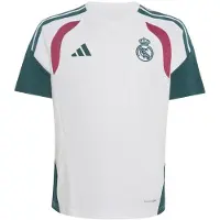 Adidas Real Madrid Trænings T-Shirt Tiro 26 - Hvid/Grøn Børn - , størrelse 176 cm