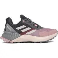 Adidas Lave sko 'Soulstride' lysegrå / mørkegrå / lysviolet