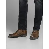 Jack & Jones Russel Leather Cognac 19 Støvler