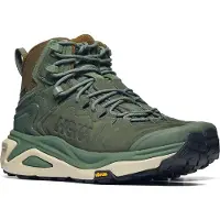 Hoka One One - Vandresko herre - Kaha 3 GTX M Nettle Leaf/Barley Flour til Unisex - Størrelse 44 2/3 - Grøn