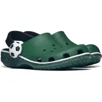 Crocs Sandaler - Classic Soccer Turf Clog K - Turf Green - - 33/34 - Sandal