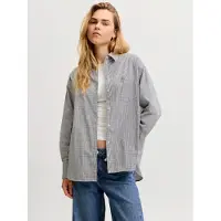 JJXX Bluse 'JXJAMIE' brun / sort / hvid