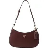GUESS Guesstil kvinder. HWZG9672070 Luksus satchel-taske Noelle II bordeaux (OSFA), Casual, Rødbrun, Polyuretan