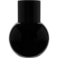 Skrufs Glasbruk Pallo vase Sort 20 cm