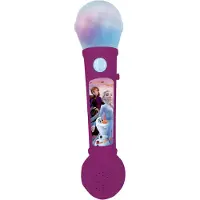 Disney Frozen Mikrofon m. Lyd og Lys - Disney Frozen - - OneSize - Musikinstrumenter