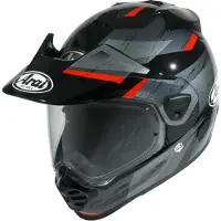 Arai Tour-X5 Anodize Crosshjelm Grå/Sort/Rød XL