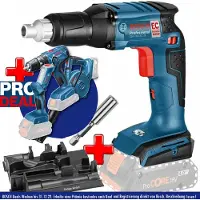 Bosch GSR 18 V-EC TE Professional - Skruetrækker til gipsvæg - ledningfri - 1/4 unbrakosokkel - 25 N·m - intet batteri - 18 V - SOLO