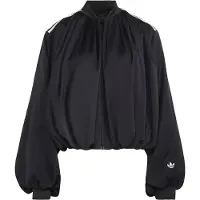 Adidas Originals Plisseret træningsoverdel i satin, størrelse Small