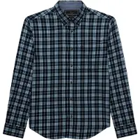Superdry Superdrytil mænd. M4011197A Marineblå bomulds lumberjackskjorte (XXL), Casual, Lange ærmer