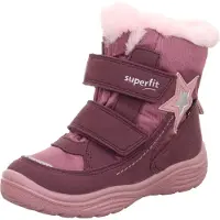 Superfit Vinterstøvler - Gore-Tex - Crystal - Lilla/Pink - - 35 - Vinterstøvle