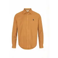 U.S. POLO ASSN. Skjorte ' UMRagn ' brun