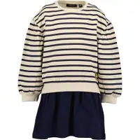 Blue Seven Kjole beige / natblå