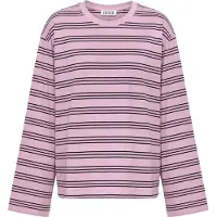 EDITED The Label Shirts 'Verlee' lilla / pink / lyserød