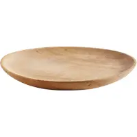 Muubs teak tallerken 26 cm Natur