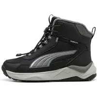 Puma Evolve 2.0 PURE-TEX Boots Youth, Shoes, Black/Slate Sky/Silver, 38.5