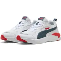 Puma X-Ray 4 Light Sneakers Unisex, Men, White/Evening Blue/Red, 40.5