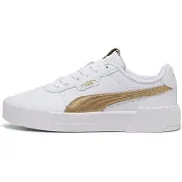 Puma Carina 3.0 Metallic Glam Sneakers Women, Shoes, White/Toasted Almond, 40.5