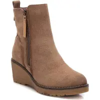Refresh Refreshtil kvinder. 17100902-TAUPE Ankelstøvler 171009 brun (36), 5-8 cm, Lynlås, Casual