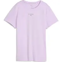Puma Funktionsbluse mørkegrøn / lavendel