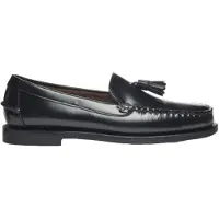 Sebago Sebagotil kvinder. 7001560 Classic Will læderloafers sort (40), Fast, 1-3 cm, Ingen, Casual, Party, Klassisk