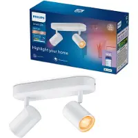 Philips Smart Lighting Smart spotlampe x2, hvid