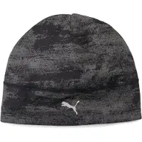 Puma Running Mid Crown Skull Beanie, Sport, Black, OSFA