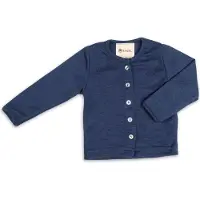 Engel Cardigan - Uld/Silke - Navy Blue - - 62/68 - Cardigan
